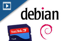 Installing Debian linux on an SD card using Windows 7
